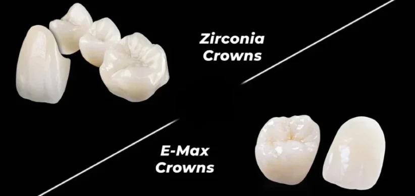 أنواع طرابيش الأسنان واسعارها-GEMS Dental Clinic